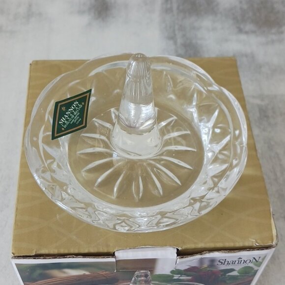 Shannon Crystal Glass Ring Jewelry Holder Display Stand - Picture 3 of 11